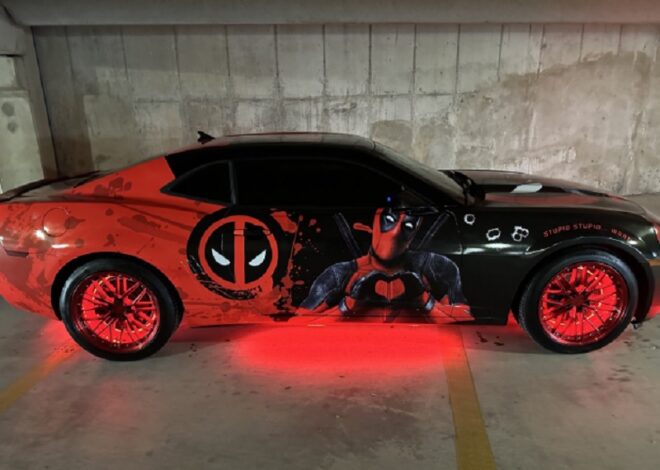 Deadpool Car Wrap: The Ultimate Mashup of Marvel, Mayhem, and Machine